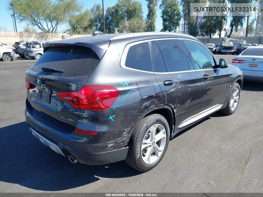 2019 BMW X3 VIN 5UXTR7C5XKLF32314 — фото 4