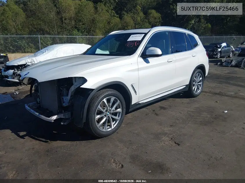2019 BMW X3 VIN 5UXTR7C59KLF25466 — фото 2