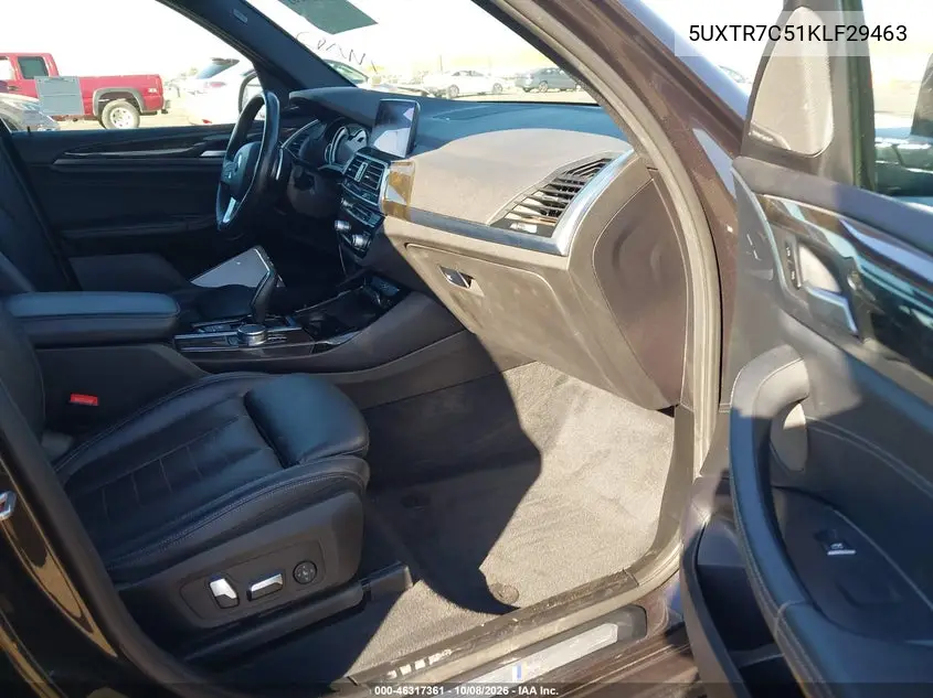 2019 BMW X3 VIN 5UXTR7C51KLF29463 — фото 5