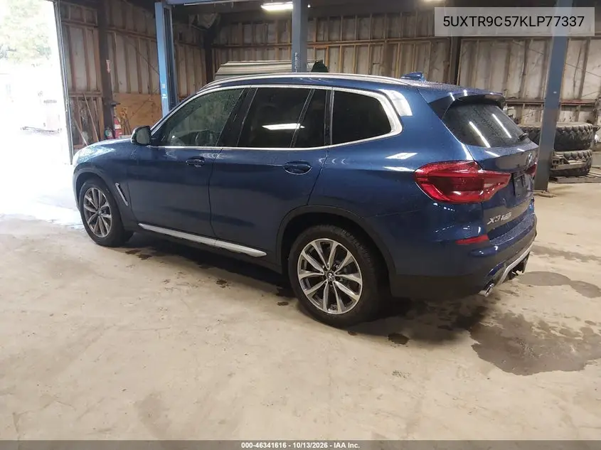 2019 BMW X3 VIN 5UXTR9C57KLP77337 — фото 3