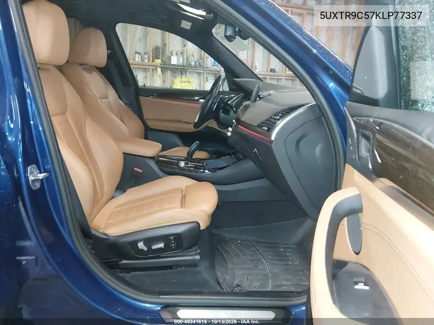 2019 BMW X3 VIN 5UXTR9C57KLP77337 — фото 5