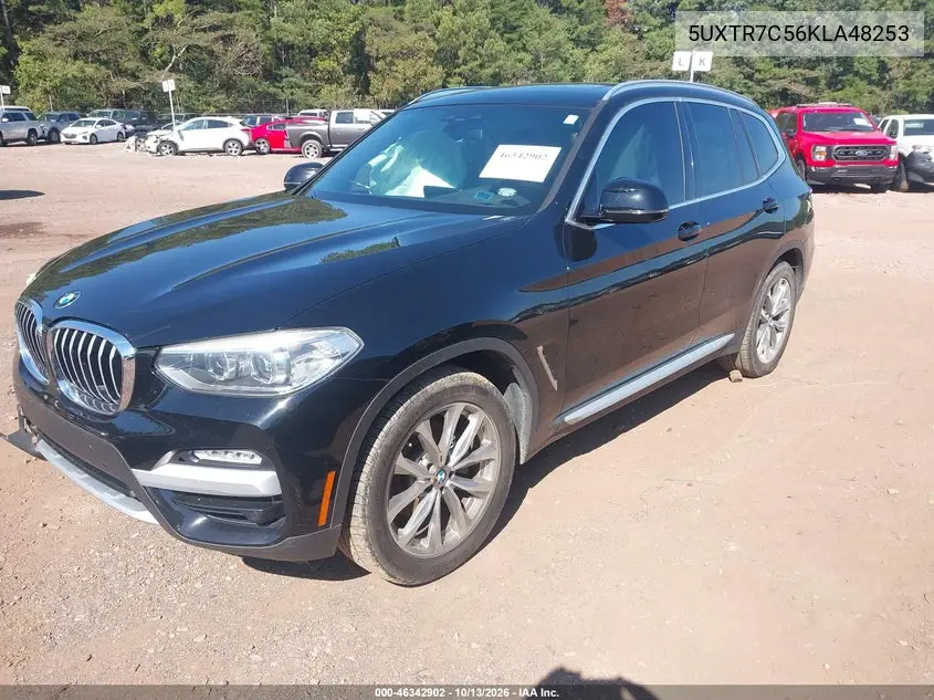 2019 BMW X3 VIN 5UXTR7C56KLA48253 — фото 2