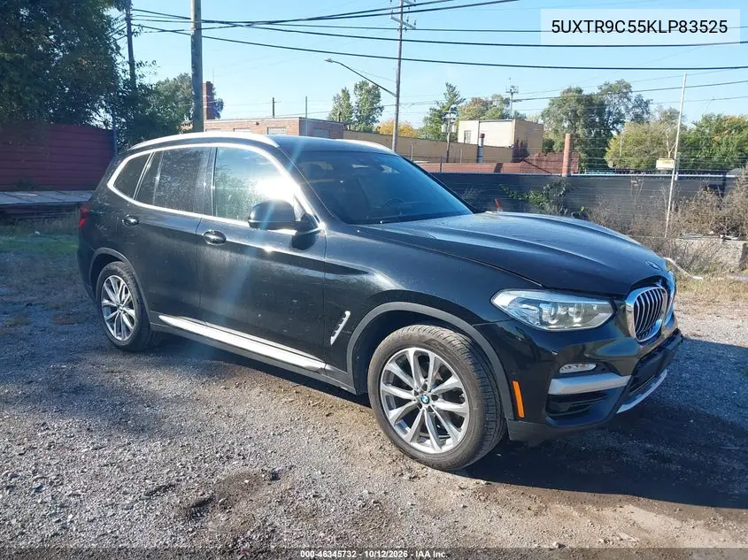 BMW X3 2019, VIN 5UXTR9C55KLP83525