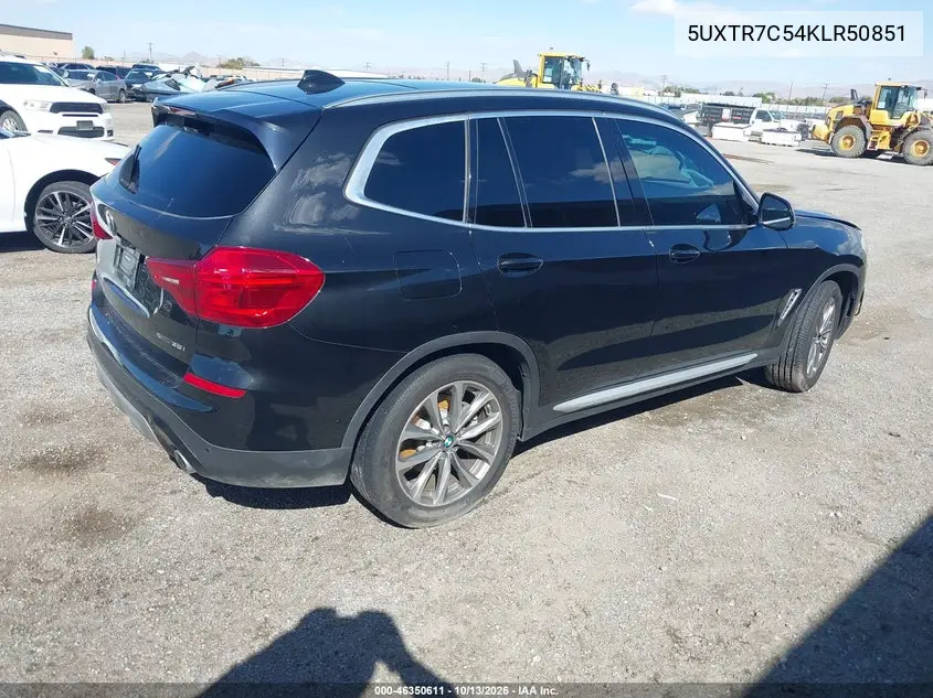 2019 BMW X3 VIN 5UXTR7C54KLR50851 — фото 4