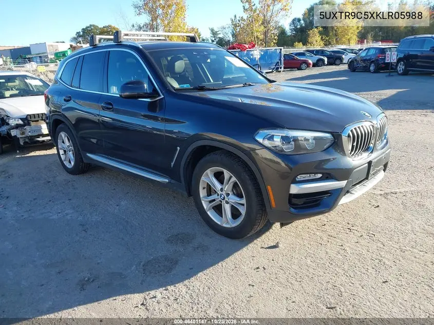 BMW X3 2019, VIN 5UXTR9C5XKLR05988