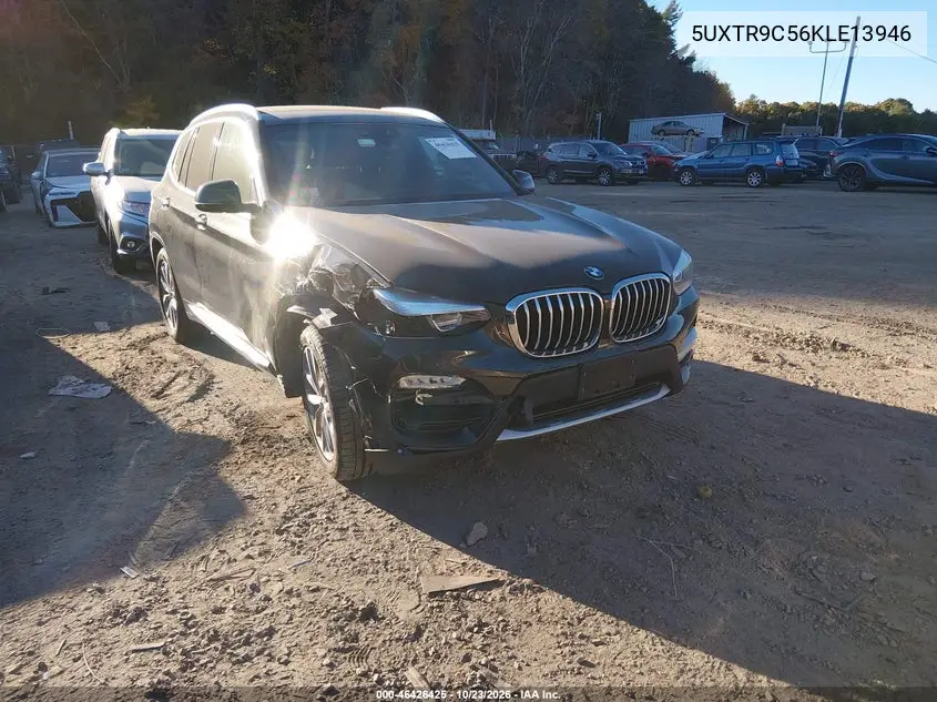 BMW X3 2019, VIN 5UXTR9C56KLE13946