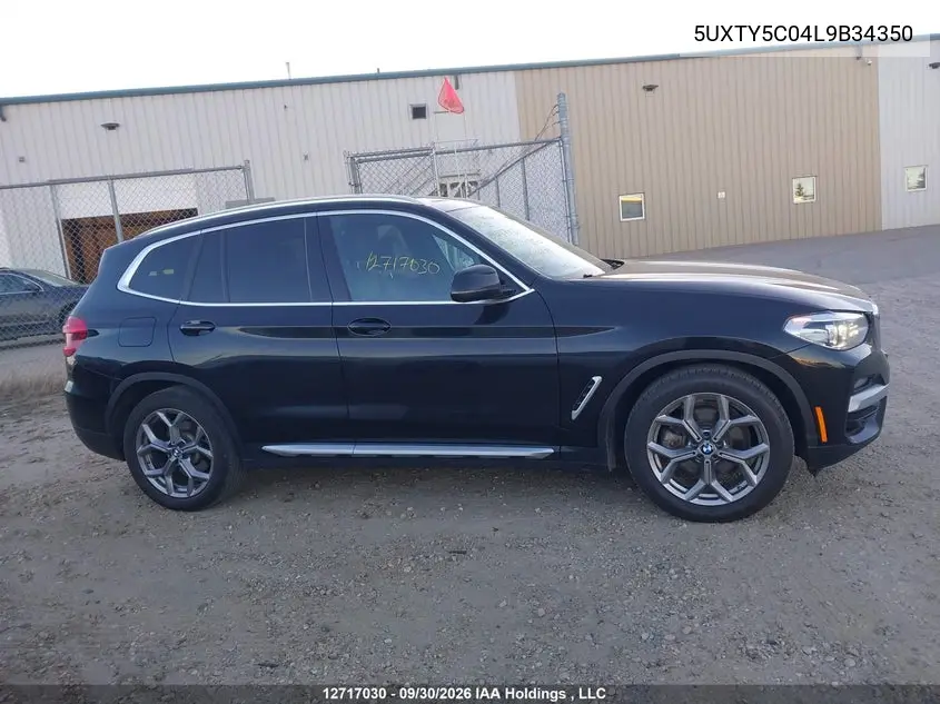 2020 BMW X3 VIN 5UXTY5C04L9B34350 — фото 13