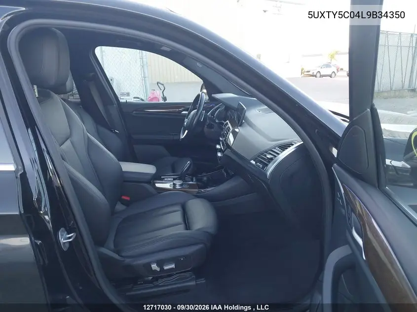 2020 BMW X3 VIN 5UXTY5C04L9B34350 — фото 5