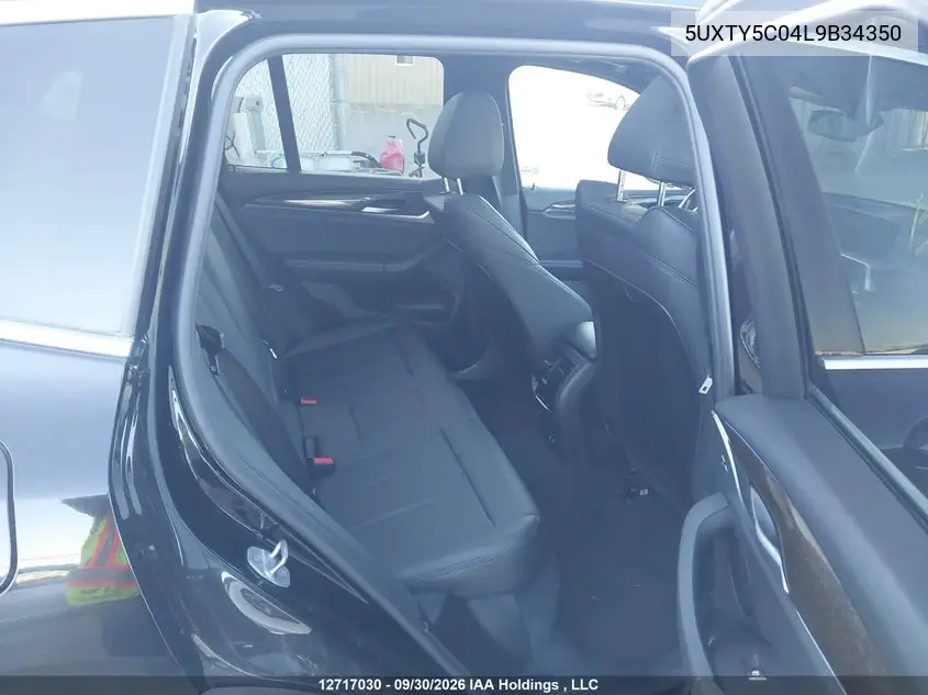 2020 BMW X3 VIN 5UXTY5C04L9B34350 — фото 8