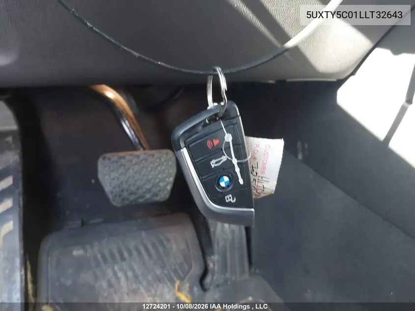 2020 BMW X3 VIN 5UXTY5C01LLT32643 — фото 11