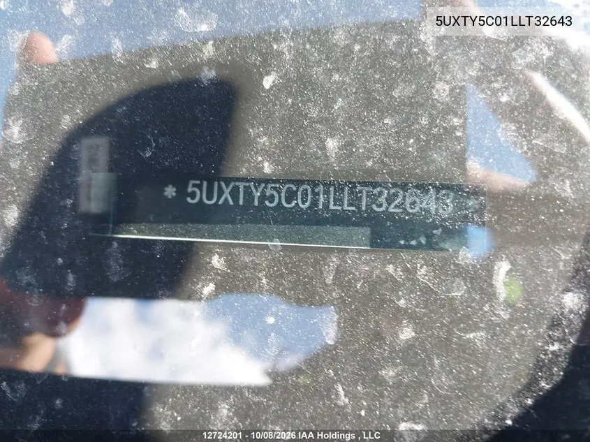 2020 BMW X3 VIN 5UXTY5C01LLT32643 — фото 18