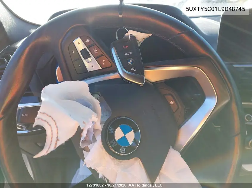 2020 BMW X3 VIN 5UXTY5C01L9D48745 — фото 11