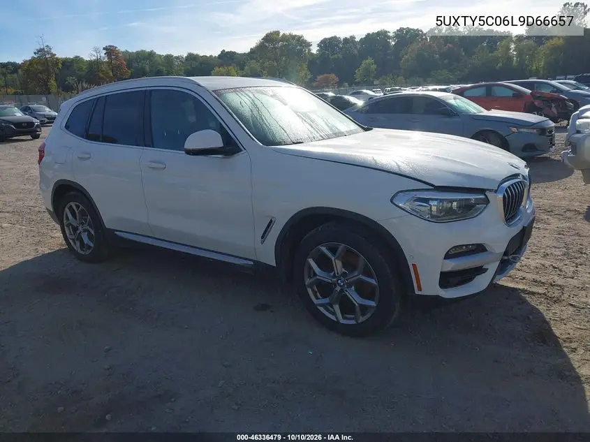 BMW X3 2020, VIN 5UXTY5C06L9D66657