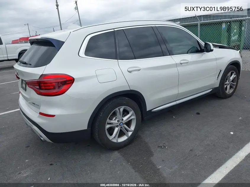 2020 BMW X3 VIN 5UXTY3C01L9B95756 — фото 4