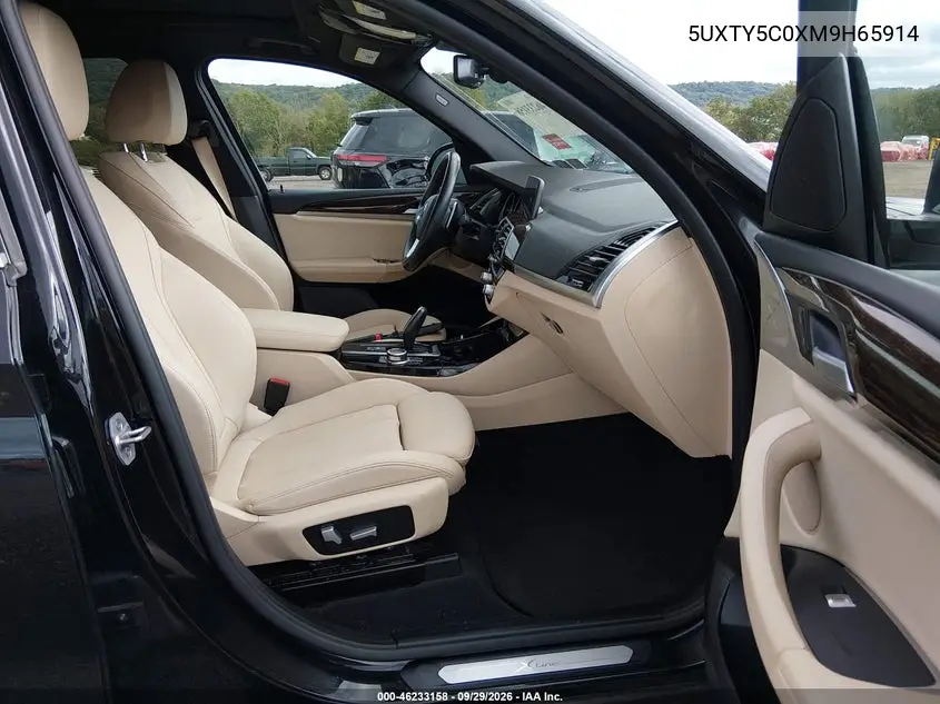 2021 BMW X3 VIN 5UXTY5C0XM9H65914 — фото 5