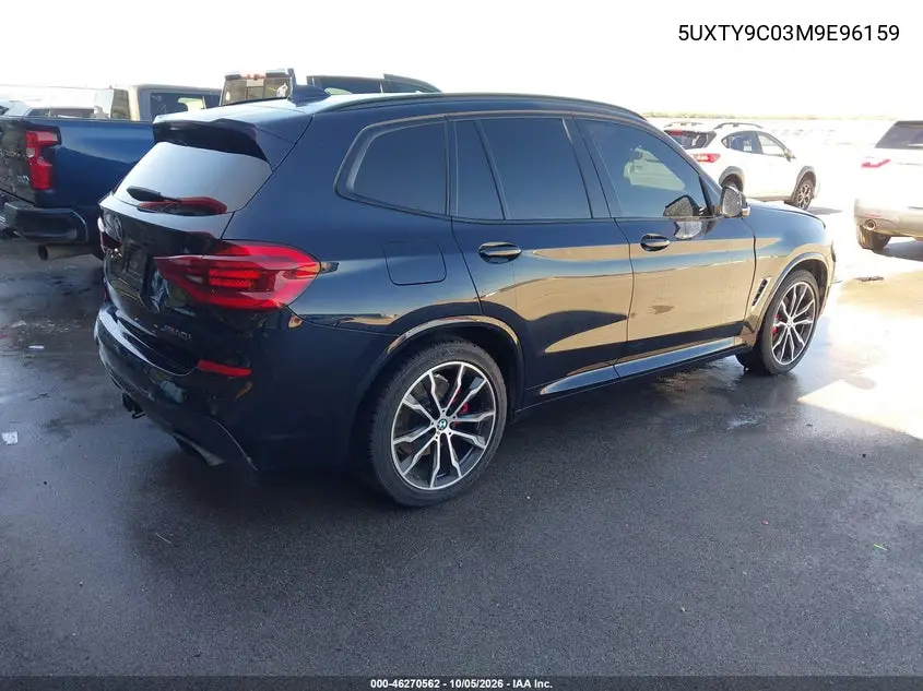 2021 BMW X3 VIN 5UXTY9C03M9E96159 — фото 4