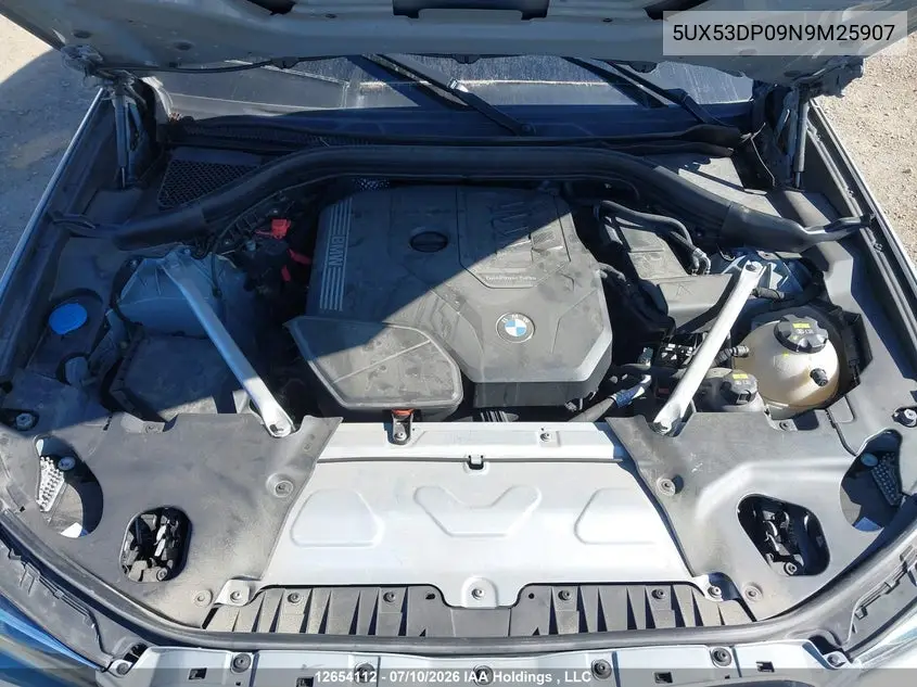 2022 BMW X3 VIN 5UX53DP09N9M25907 — фото 10