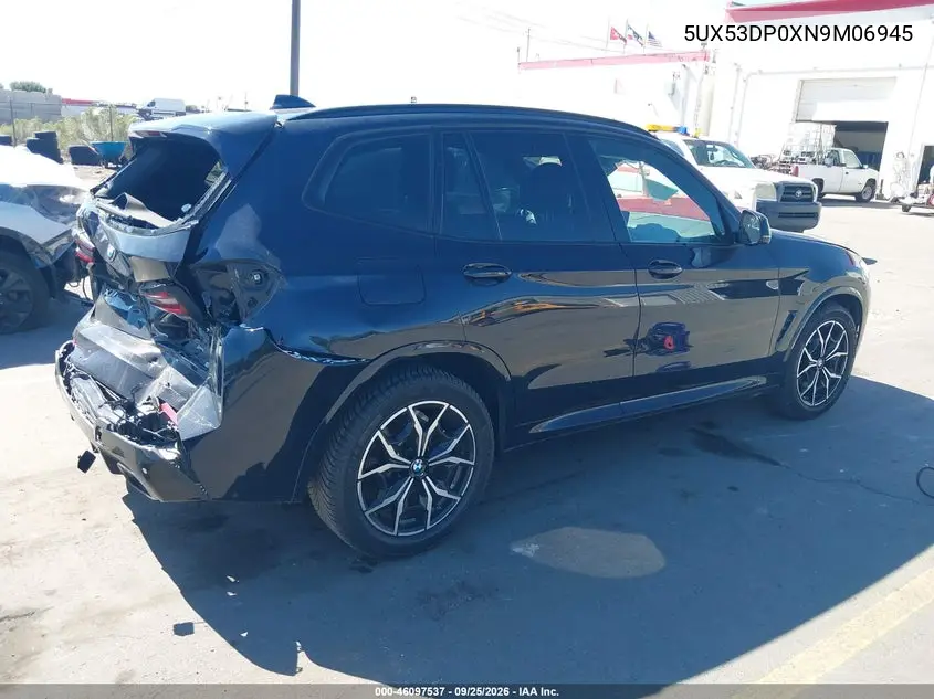 2022 BMW X3 VIN 5UX53DP0XN9M06945 — фото 4