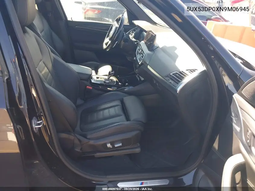 2022 BMW X3 VIN 5UX53DP0XN9M06945 — фото 5
