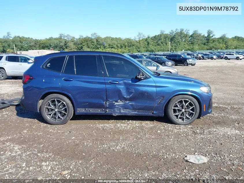2022 BMW X3 VIN 5UX83DP01N9M78792 — фото 14