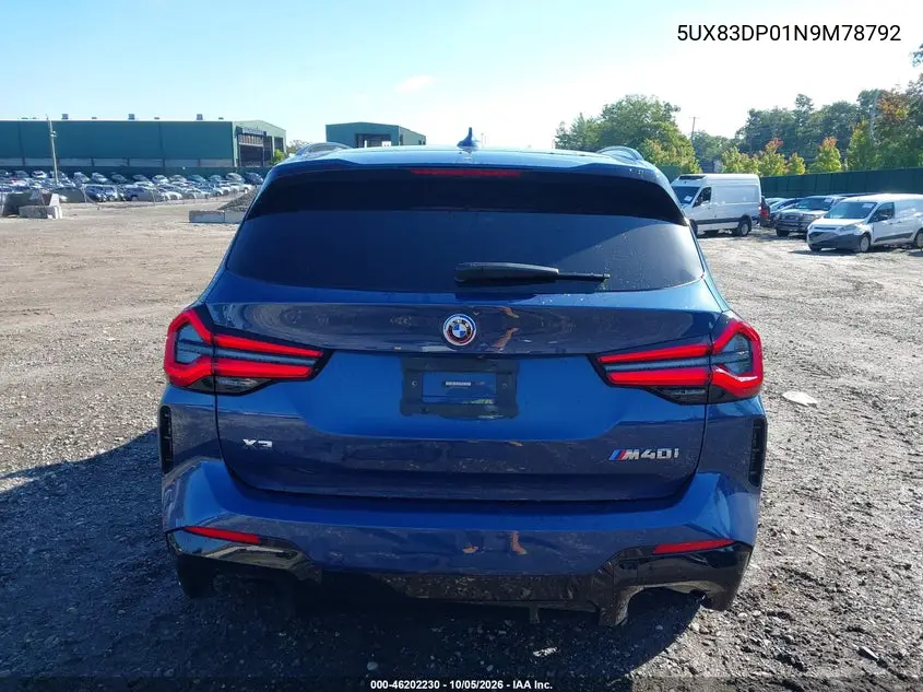 2022 BMW X3 VIN 5UX83DP01N9M78792 — фото 17