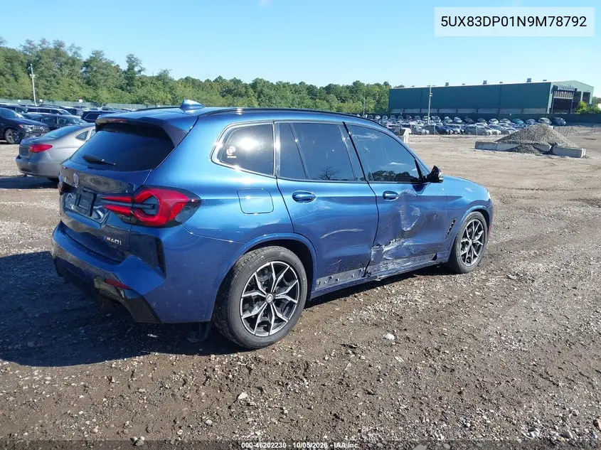 2022 BMW X3 VIN 5UX83DP01N9M78792 — фото 4