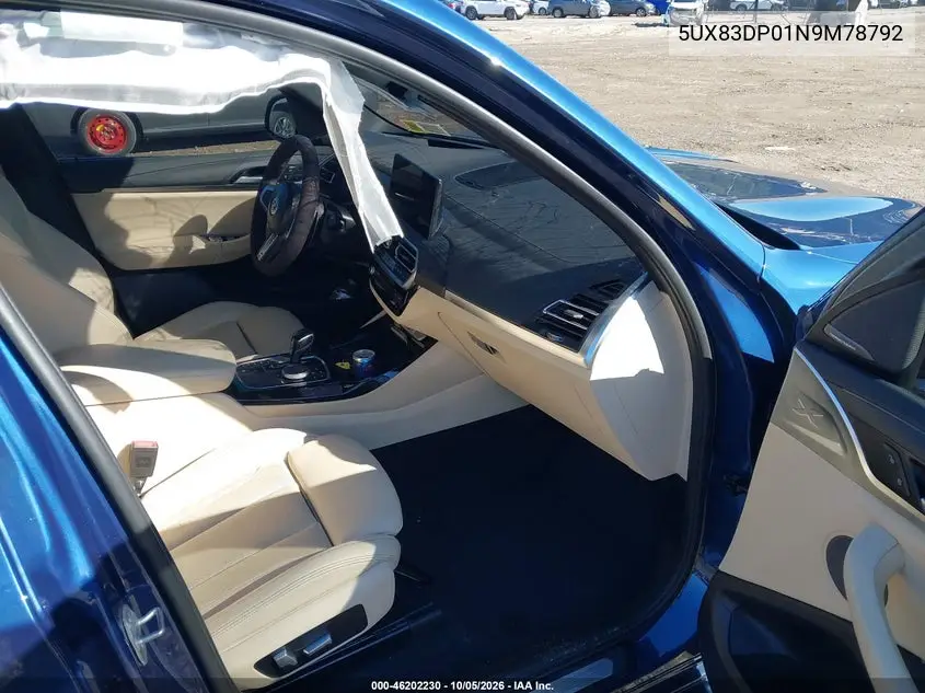 2022 BMW X3 VIN 5UX83DP01N9M78792 — фото 5