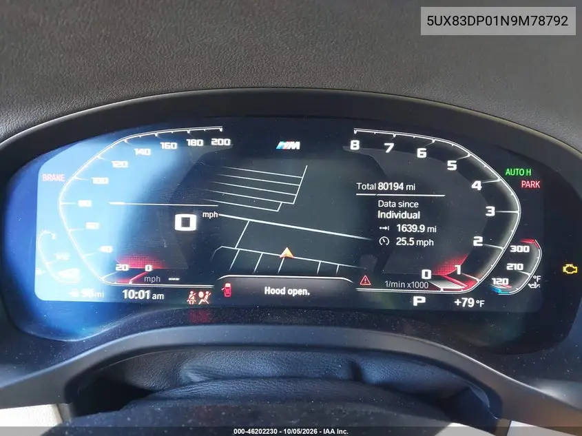 2022 BMW X3 VIN 5UX83DP01N9M78792 — фото 7