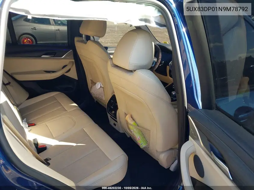 2022 BMW X3 VIN 5UX83DP01N9M78792 — фото 8