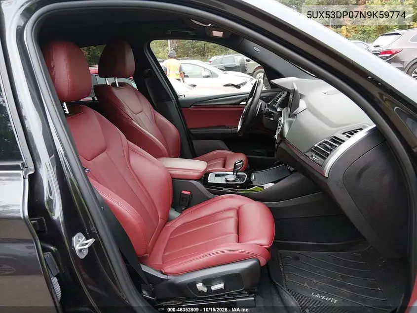 2022 BMW X3 VIN 5UX53DP07N9K59774 — фото 5