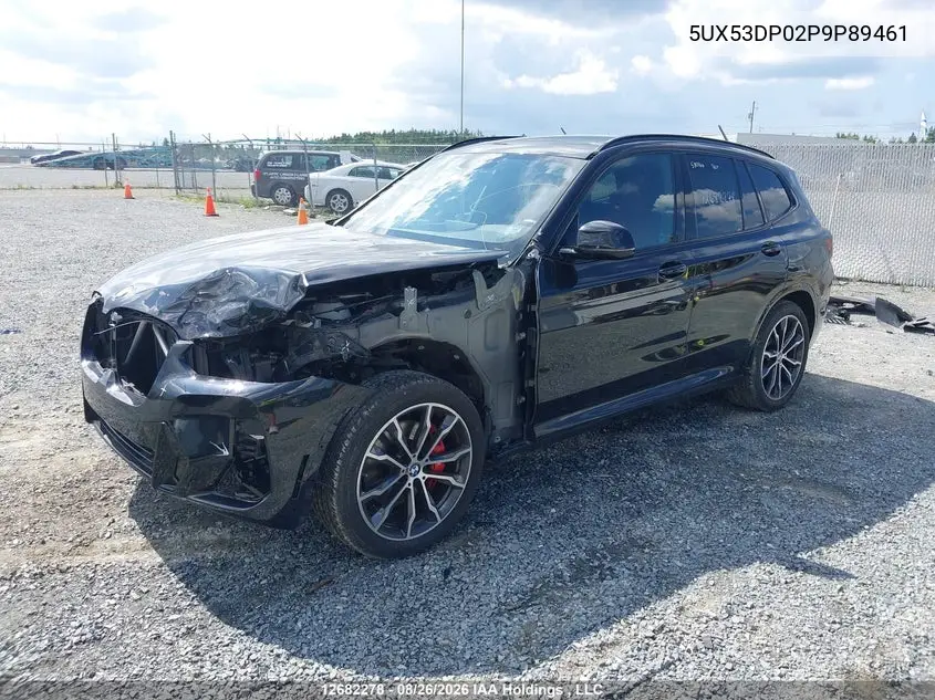 2023 BMW X3 VIN 5UX53DP02P9P89461 — фото 2