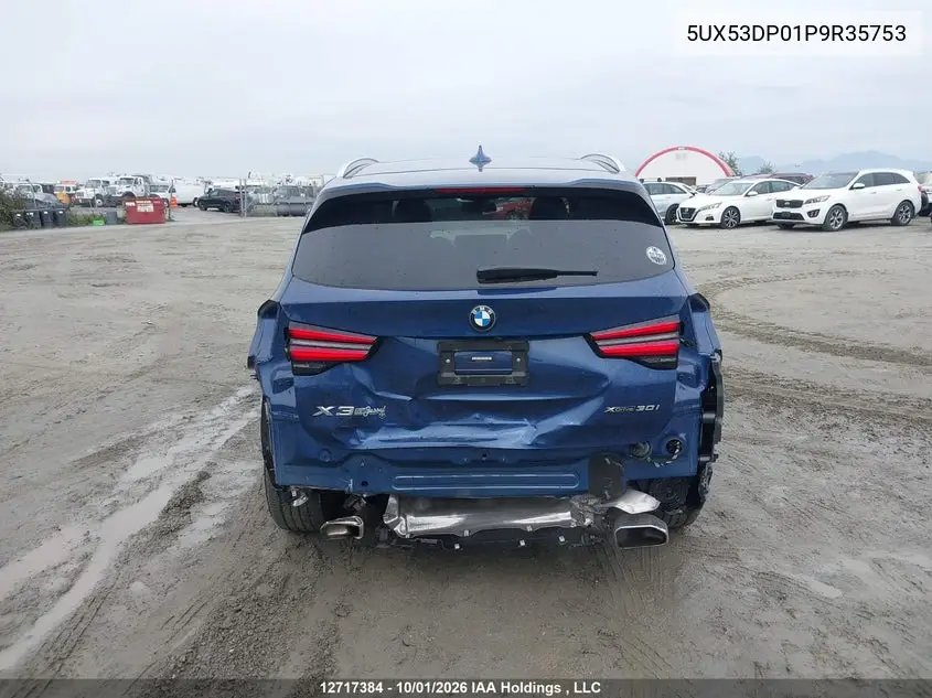 2023 BMW X3 VIN 5UX53DP01P9R35753 — фото 17