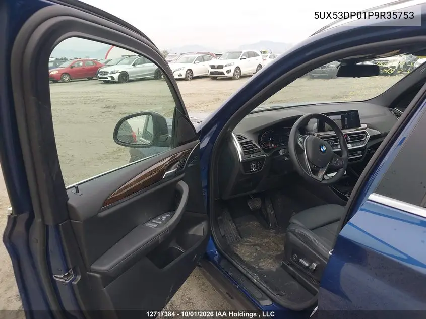 2023 BMW X3 VIN 5UX53DP01P9R35753 — фото 21