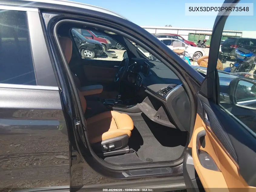 2023 BMW X3 VIN 5UX53DP03P9R73548 — фото 5