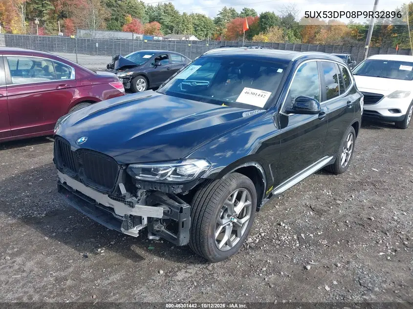 2023 BMW X3 VIN 5UX53DP08P9R32896 — фото 2