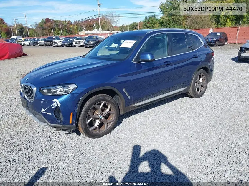 2023 BMW X3 VIN 5UX53DP09P9P44470 — фото 2