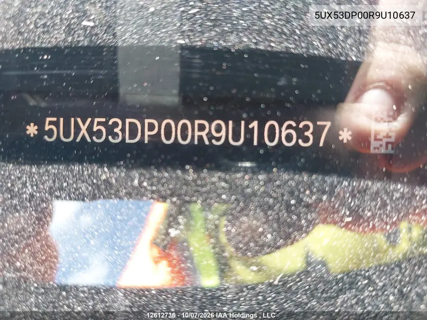 2024 BMW X3 VIN 5UX53DP00R9U10637 — фото 18