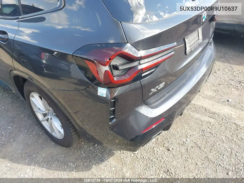 2024 BMW X3 VIN 5UX53DP00R9U10637 — фото 6