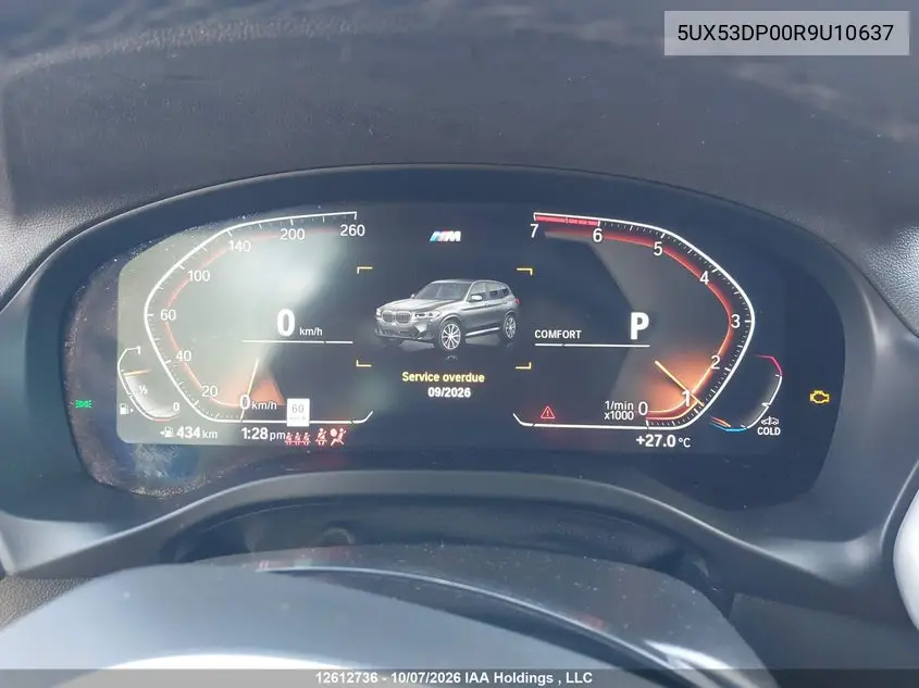 2024 BMW X3 VIN 5UX53DP00R9U10637 — фото 7