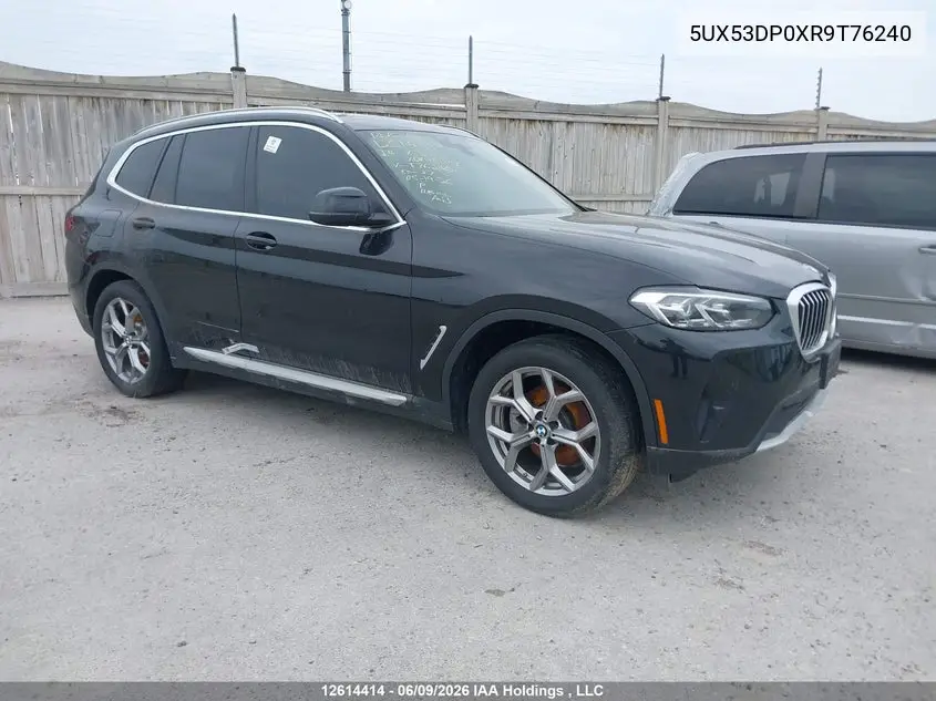 BMW X3 2024, VIN 5UX53DP0XR9T76240