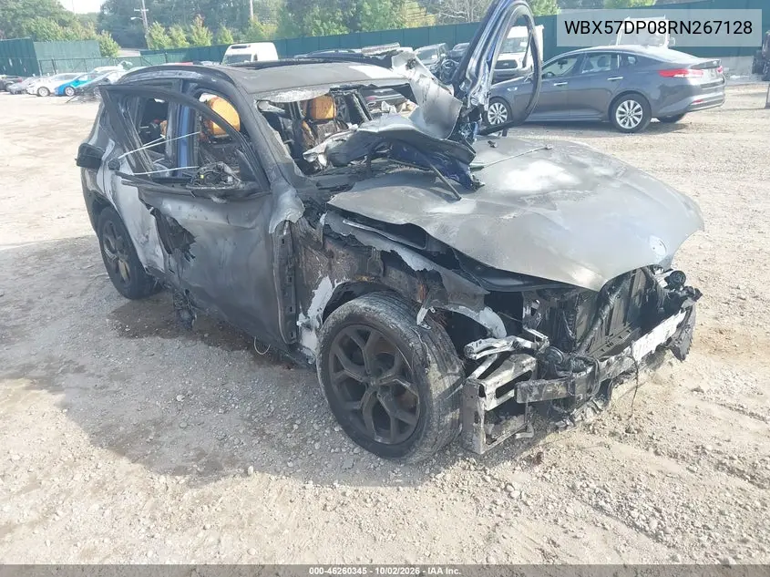 BMW X3 2024, VIN WBX57DP08RN267128