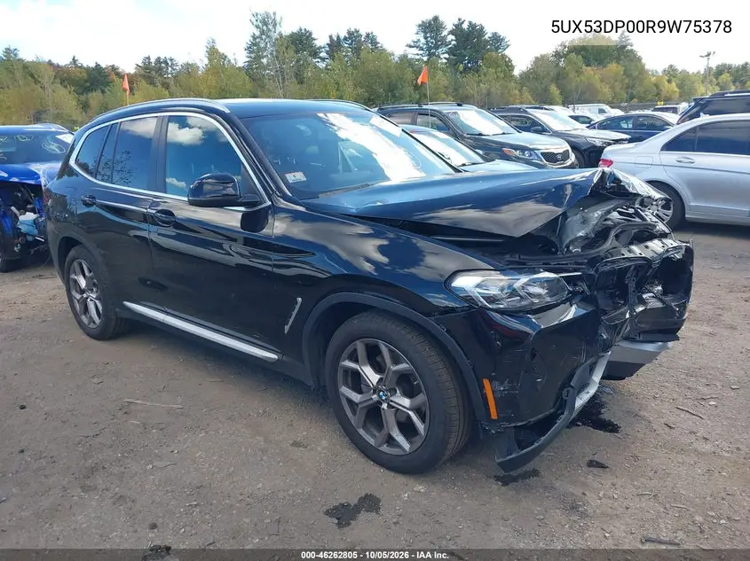 BMW X3 2024, VIN 5UX53DP00R9W75378