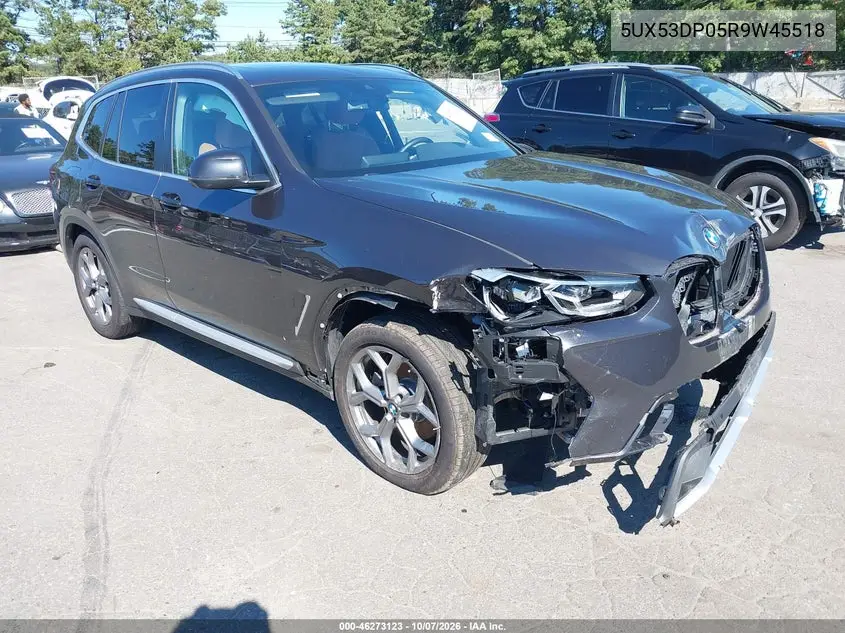 BMW X3 2024, VIN 5UX53DP05R9W45518
