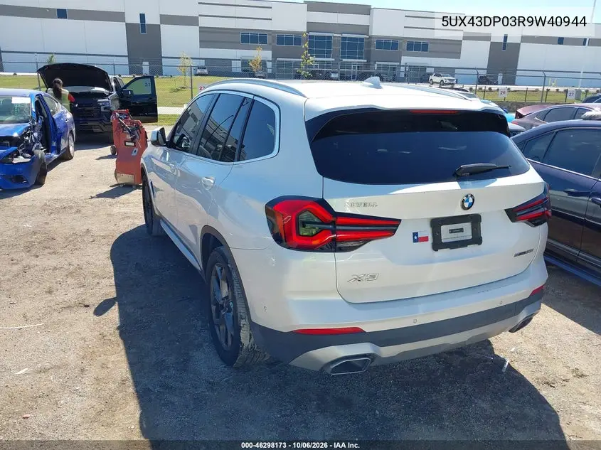 2024 BMW X3 VIN 5UX43DP03R9W40944 — фото 3