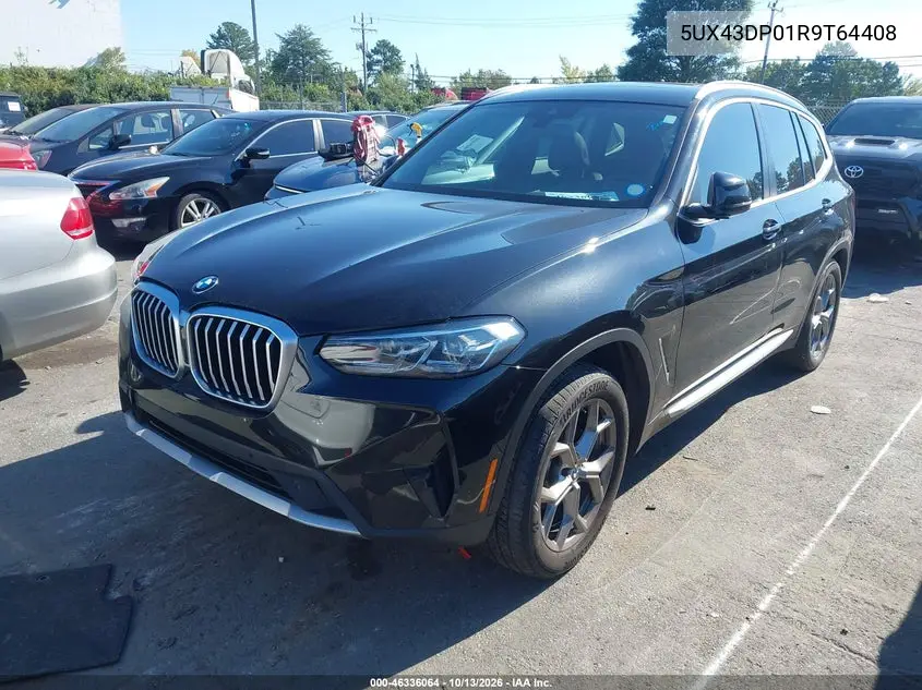 2024 BMW X3 VIN 5UX43DP01R9T64408 — фото 2