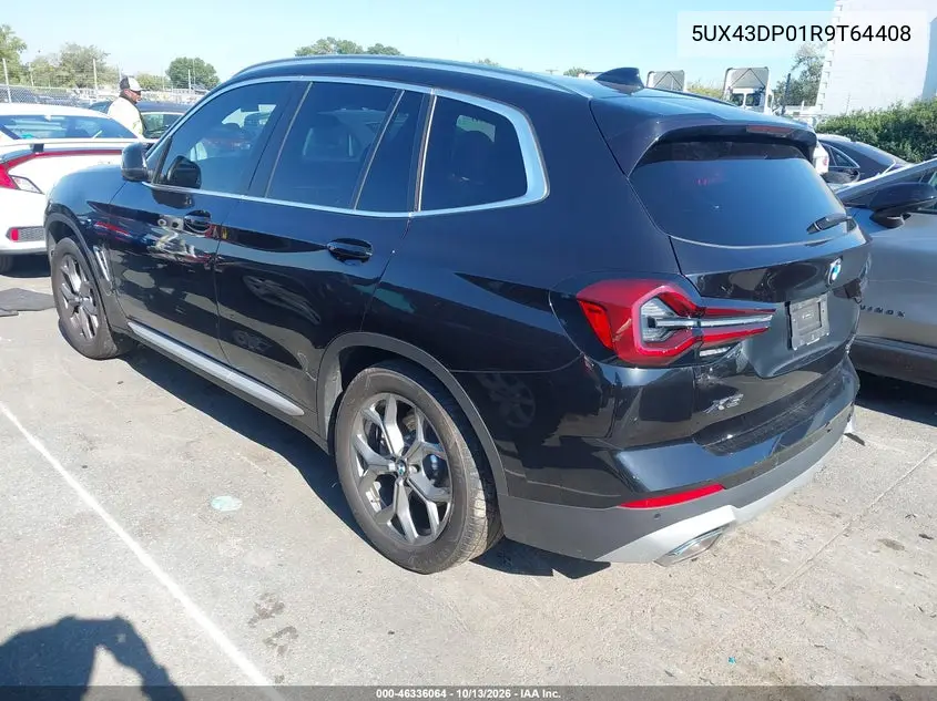 2024 BMW X3 VIN 5UX43DP01R9T64408 — фото 3