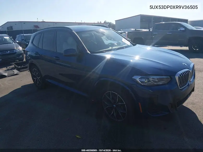 BMW X3 2024, VIN 5UX53DP0XR9V36505