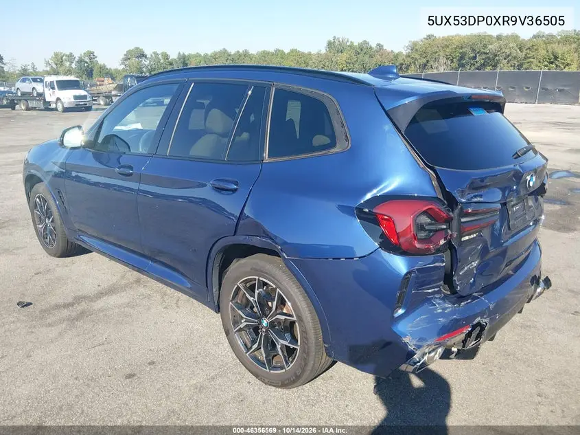 2024 BMW X3 VIN 5UX53DP0XR9V36505 — фото 3