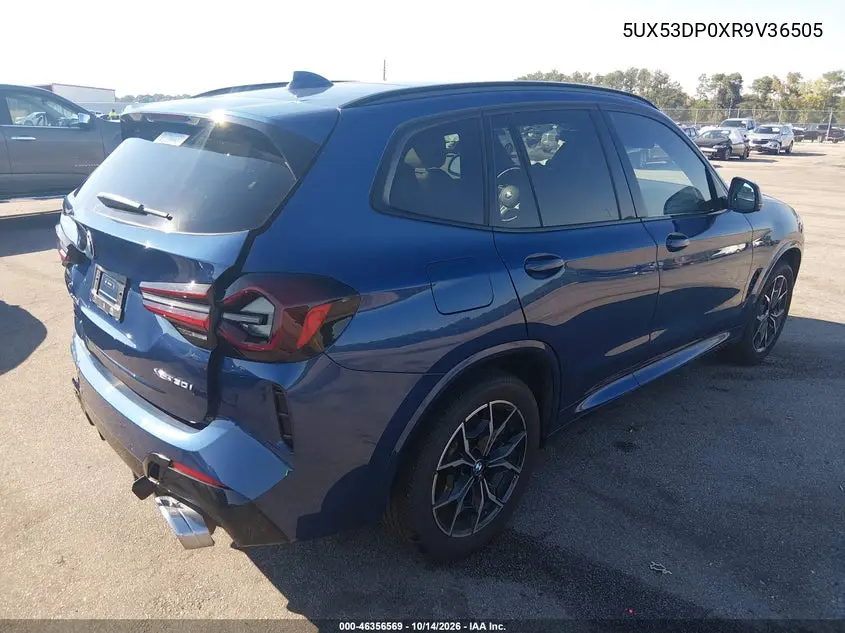 2024 BMW X3 VIN 5UX53DP0XR9V36505 — фото 4