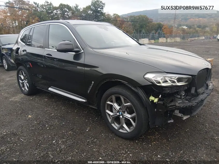 BMW X3 2024, VIN 5UX53DP08R9W57677